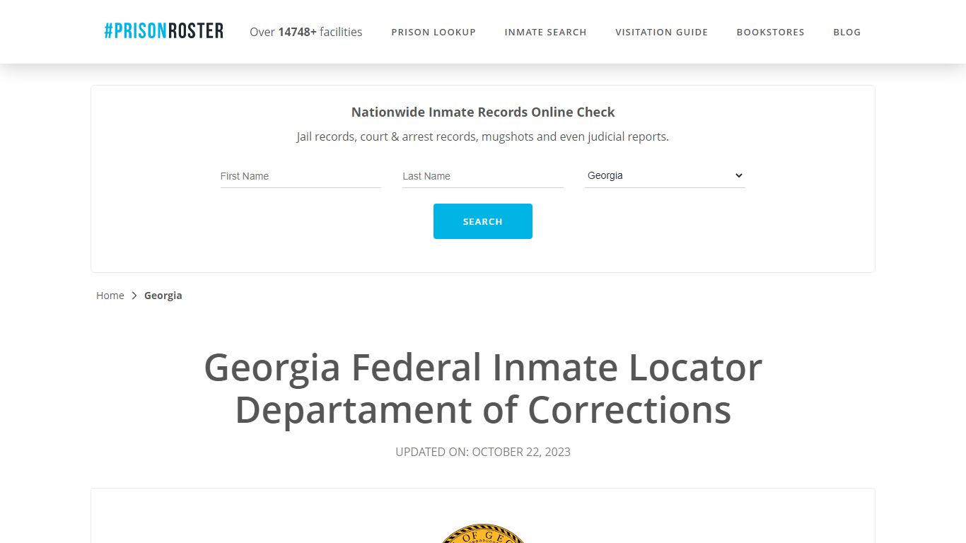 Georgia Federal Inmate Search - Prisonroster